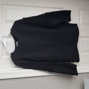 Black Zara womens sweater